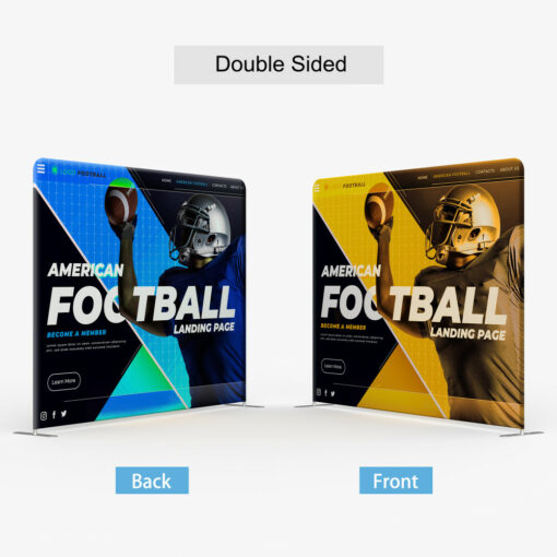 Tension Fabric Display - Straight Tension Fabric Display - Straight