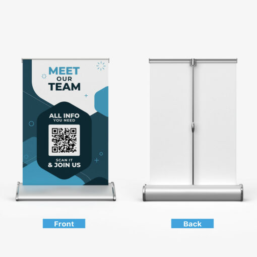 Table Top Banner Stand Table Top Banner Stand