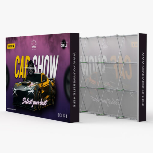 Velcro Fabric Pop Up Display